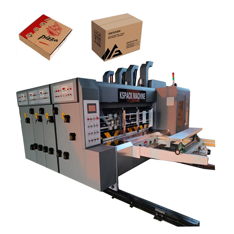 Shipping Box Making Machine Price Small Corrugated Carton Box Printing Slotting die-cutting Machine