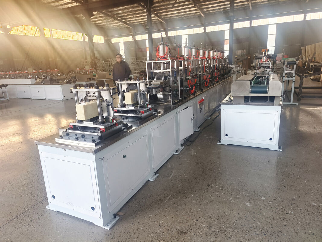 Paper U Channel Machine with 100mm Working Width 60 Meter Per Min Speed and Numerical Control for U Shape Paper Corner Board Making