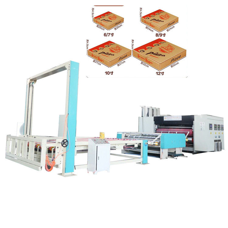 Plate Size 1200x2400mm Corrugated Box Printing Machine Utilizing PLC Control and Simens PLC for Streamlined Packaging
